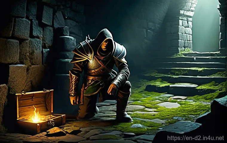 디아블로2 거래 팁 - **Prompt 2: "The Meticulous Trader's Study"**
    A focused, serene scene inside a well-appointed, d...