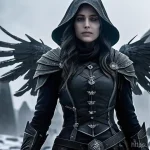 디아블로2 피의 습격 퀘스트 - **A Fallen Amazon's Torment:**
    A full-body shot of Blood Raven, a once-heroic Amazon, now tragic...